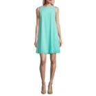 Jessica Howard Sleeveless A-line Dress-petite