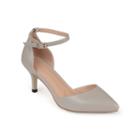 Journee Collection Ike Ankle-strap Pumps