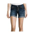Ariya&trade; Curvy Denim Low-rise Shorts - Juniors