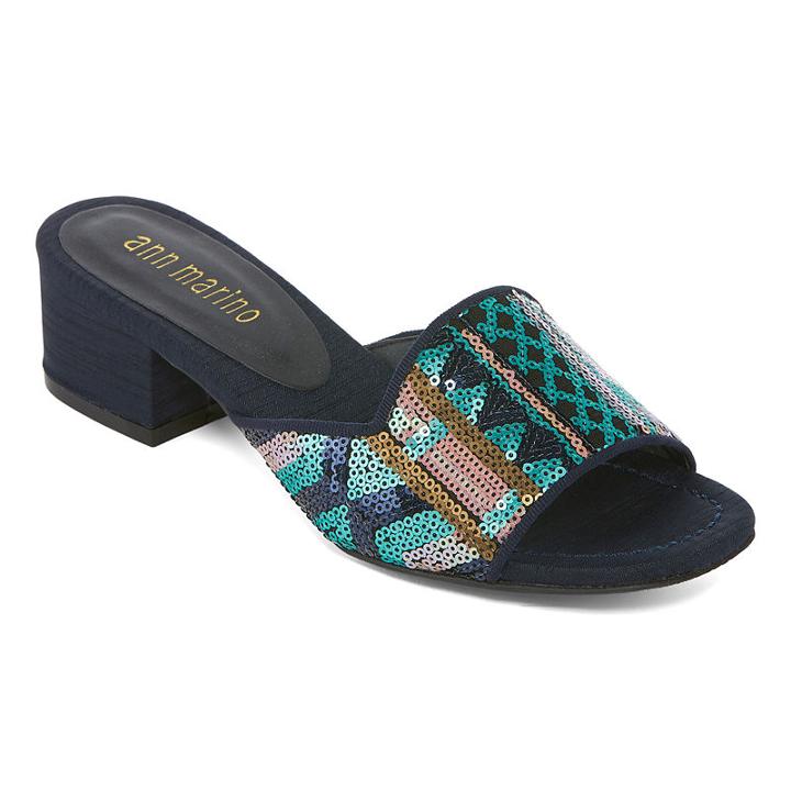 Ann Marino Zippity Do Dah Womens Heeled Sandals