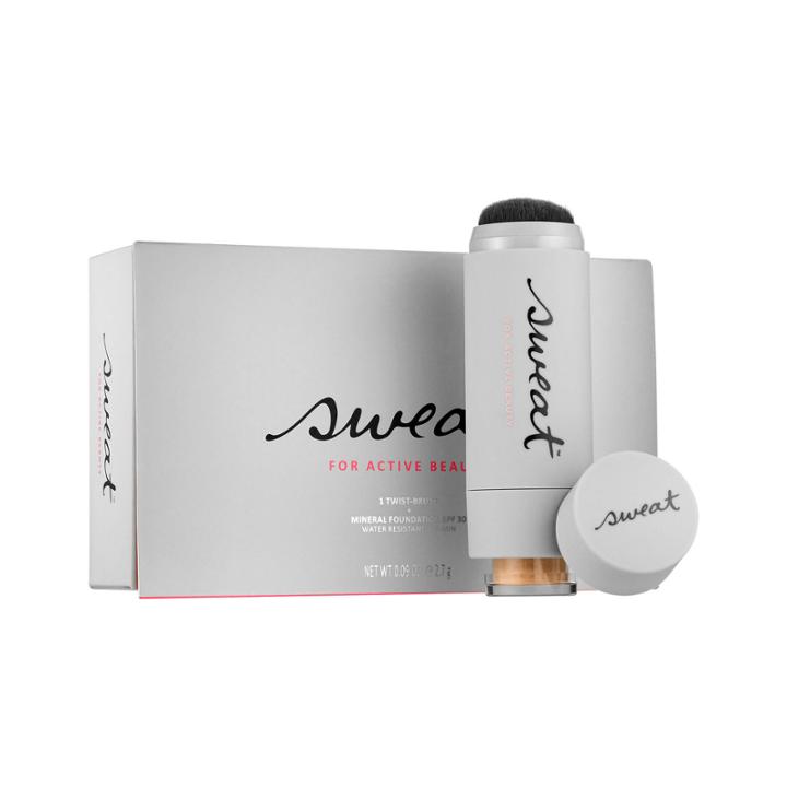 Sweat Cosmetics Twist-brush + Mineral Foundation Spf 30