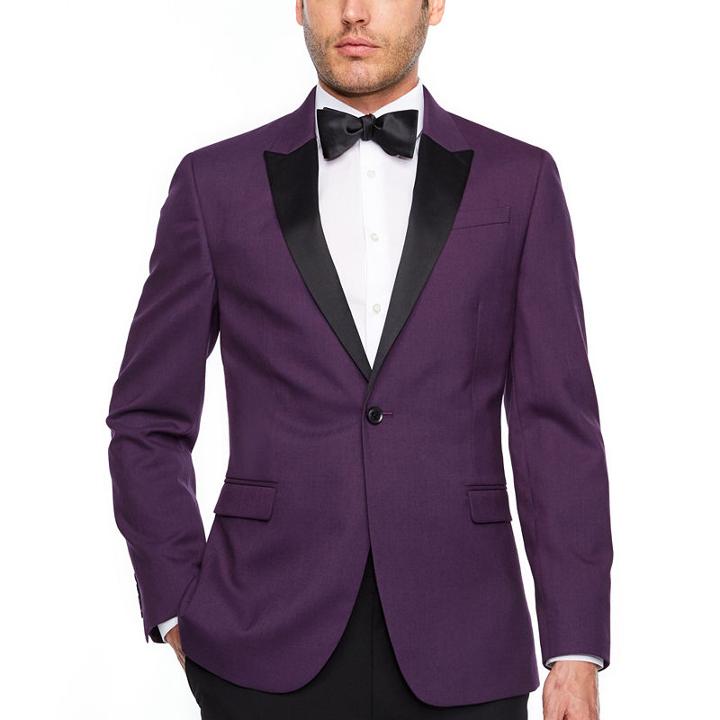 Jf J. Ferrar Super Slim Fit Tuxedo Jacket