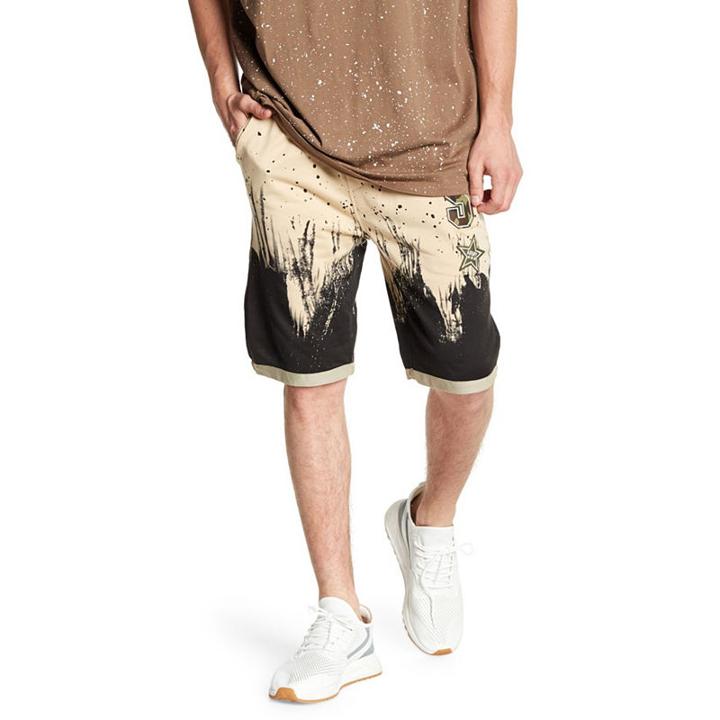 Patched And Splatter Paint Short