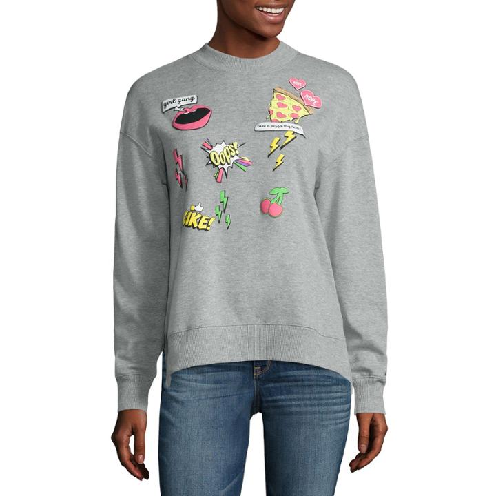 Long Sleeve Sweatshirt-juniors
