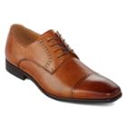 Collection By Michael Strahan Wilshire Mens Leather Cap-toe Oxford Shoes