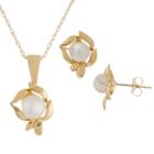 Womens 2-pack 14k Gold Jewelry Set