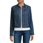 St. John's Bay Denim Jacket-petites
