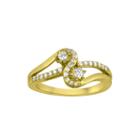 Two Forever&trade; 1/4 Ct. T.w. Diamond 10k Yellow Gold Ring