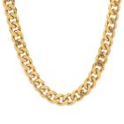 Steeltime Solid Curb 24 Inch Chain Necklace