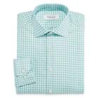 Collection By Michael Strahan Wrinkle-free Cotton Stretch Long Sleeve Dress Shirt Woven Grid