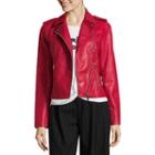 Project Runway Red Moto Jacket