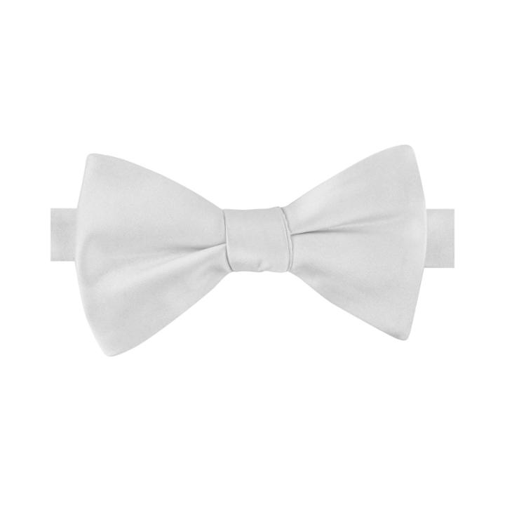 Solid Satin Pre-tied Bow Tie And Cummerbund Set