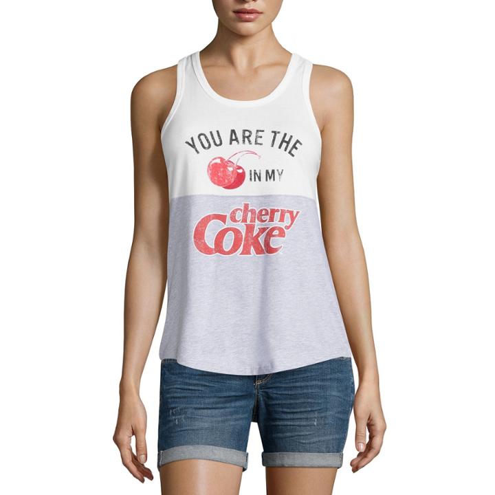 Cherry Coke Tank Top-juniors