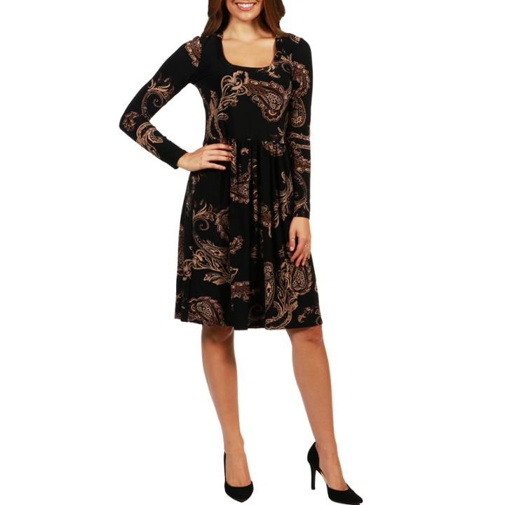24/7 Comfort Apparel Rebecca Dress