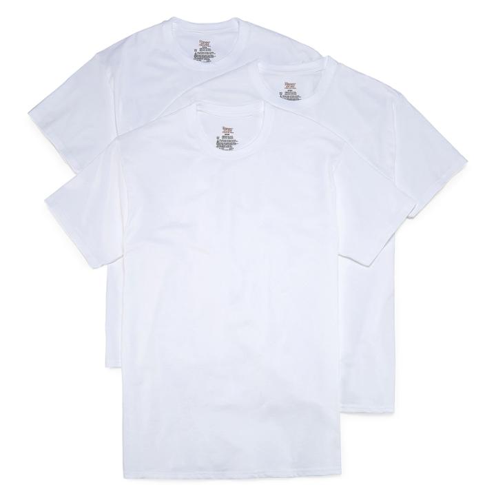 Hanes Stretch 3-pc. Short Sleeve T-shirt
