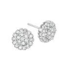 Diamond Blossom 3/4 Ct. T.w. Round White Diamond 14k Gold Stud Earrings