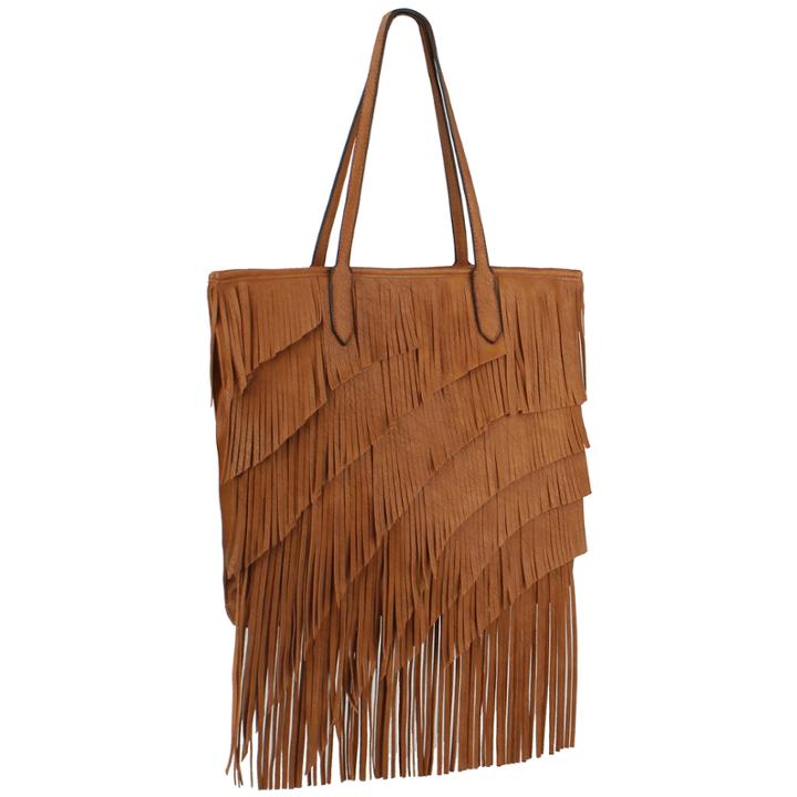 Swg Varsha Fringe Tote Bag