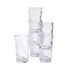 Tabletops Gallery Set Of 6 Acrylic Tumbler Glasses