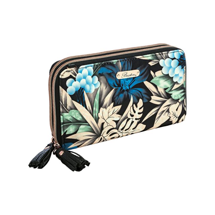 Buxton Zip Around Wallet