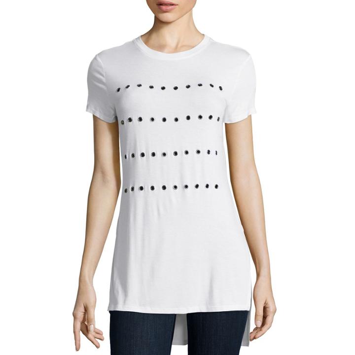 Belle + Sky&trade; Short-sleeve Grommet T-shirt