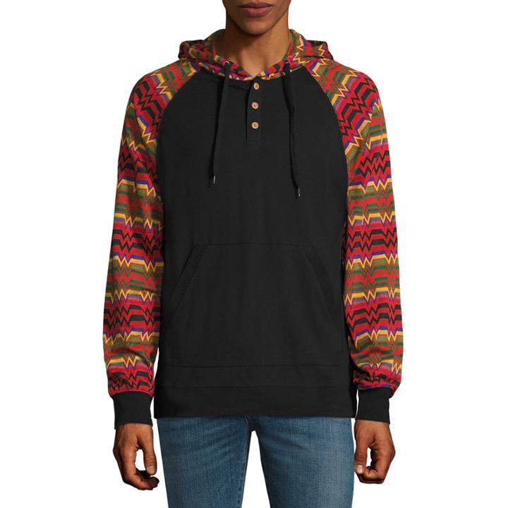 Beautiful Giant Long Sleeve Jacquard Hoodie