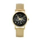 Mixit Womens Gold Tone Strap Watch-pts5074ny