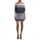 By & By 3/4 Sleeve A-line Dress-juniors