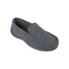 Dockers Premiere Mens Herringbone Memory Foam Slippers