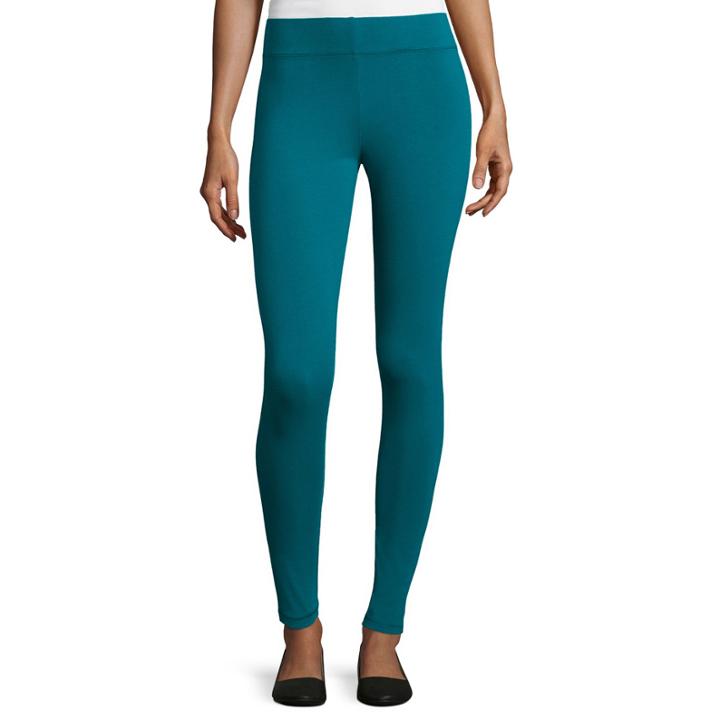 Mixit&trade; Solid Knit Leggings - Petite