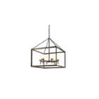 Smyth 6-light Chandelier In Gunmetal Bronze