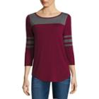 Arizona 3/4 Sleeve T-shirt-juniors