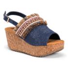 Muk Luks Marion Womens Wedge Sandals