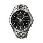 Seiko Excelsior Mens Two-tone Chronograph Solar Watch Ssc139