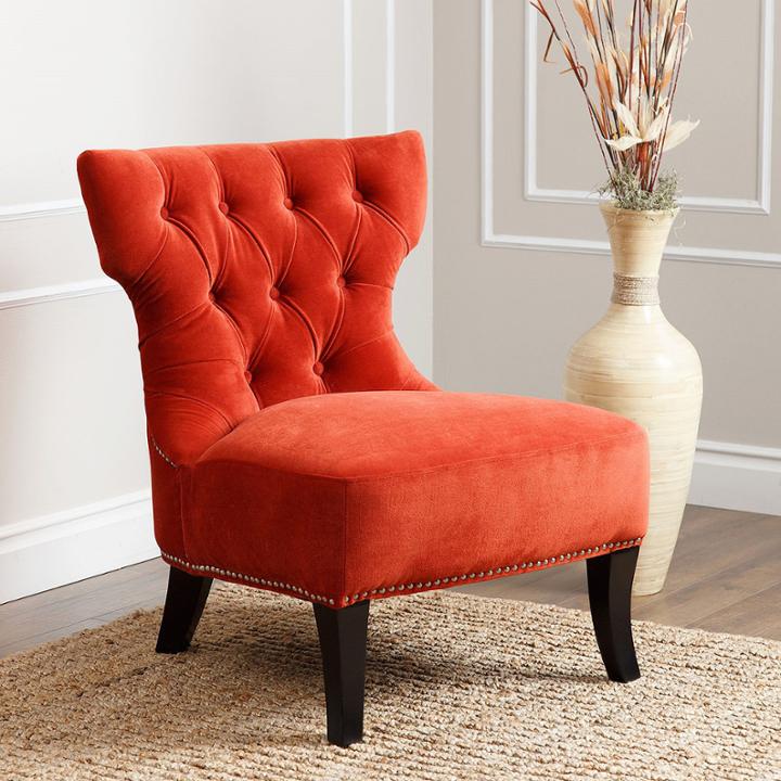 Devon & Claire Austin Microsuede Fabric Chair