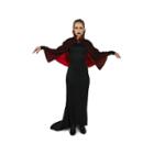 Sultry Vampire Dress With Capelet Adult Costume