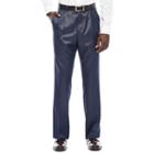 Steve Harvey Blue Pleated Suit Pants