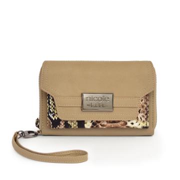 Nicole By Nicole Miller Piper Flap Wristlet