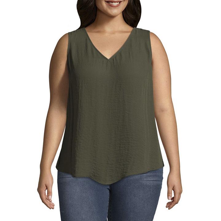 A.n.a Georgette Tank Top - Plus