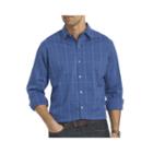Van Heusen Long-sleeve Non-iron Traveler Stretch Button-front Shirt