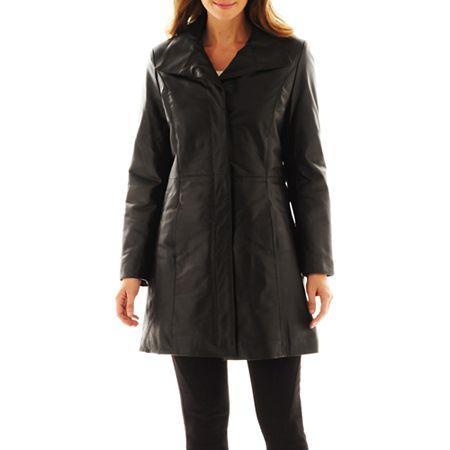 Excelled Leather Pencil Coat