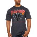 Marvel Black Panther Short Sleeve Marvel Graphic T-shirt-big And Tall