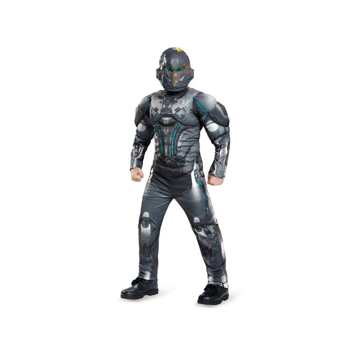 Halo Spartan Locke Classic Muscle Child Costume