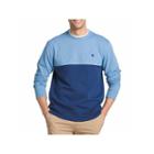 Izod Crew Neck Long Sleeve Fleece Pullover Sweater