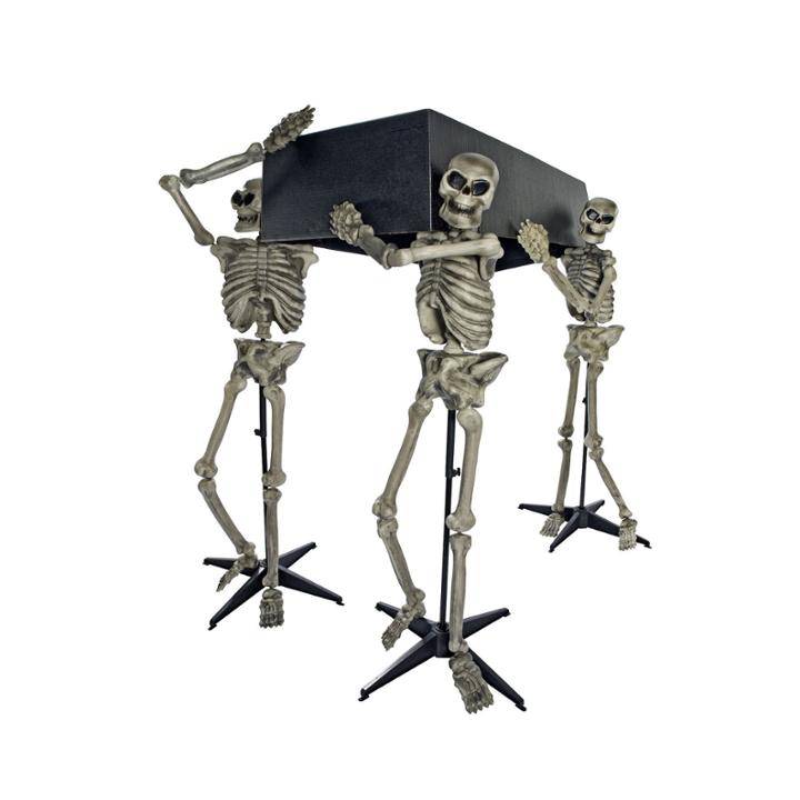 Skeleton Bearers With Coffin