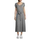 A.n.a Short Sleeve Shirt Dress- Talls