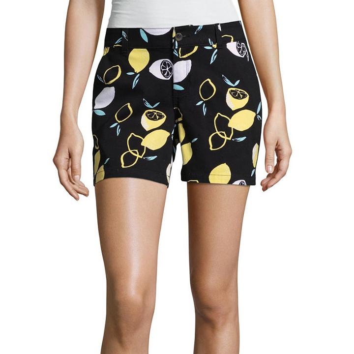 Ana Twill Midi Short- Talls