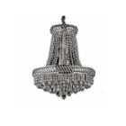 Warehouse Of Tiffany Chelsea 8-light Crystal 16-inch Chrome Chandelier