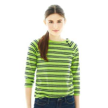 Joe Fresh Long-sleeve Striped Tee