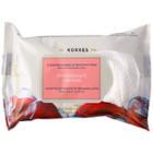 Korres Pomegranate Cleansing & Make Up Removing Wipes For Oily And Combination Skin