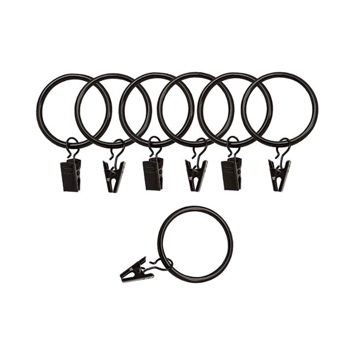 Bali Set Of 7 Clip Rings